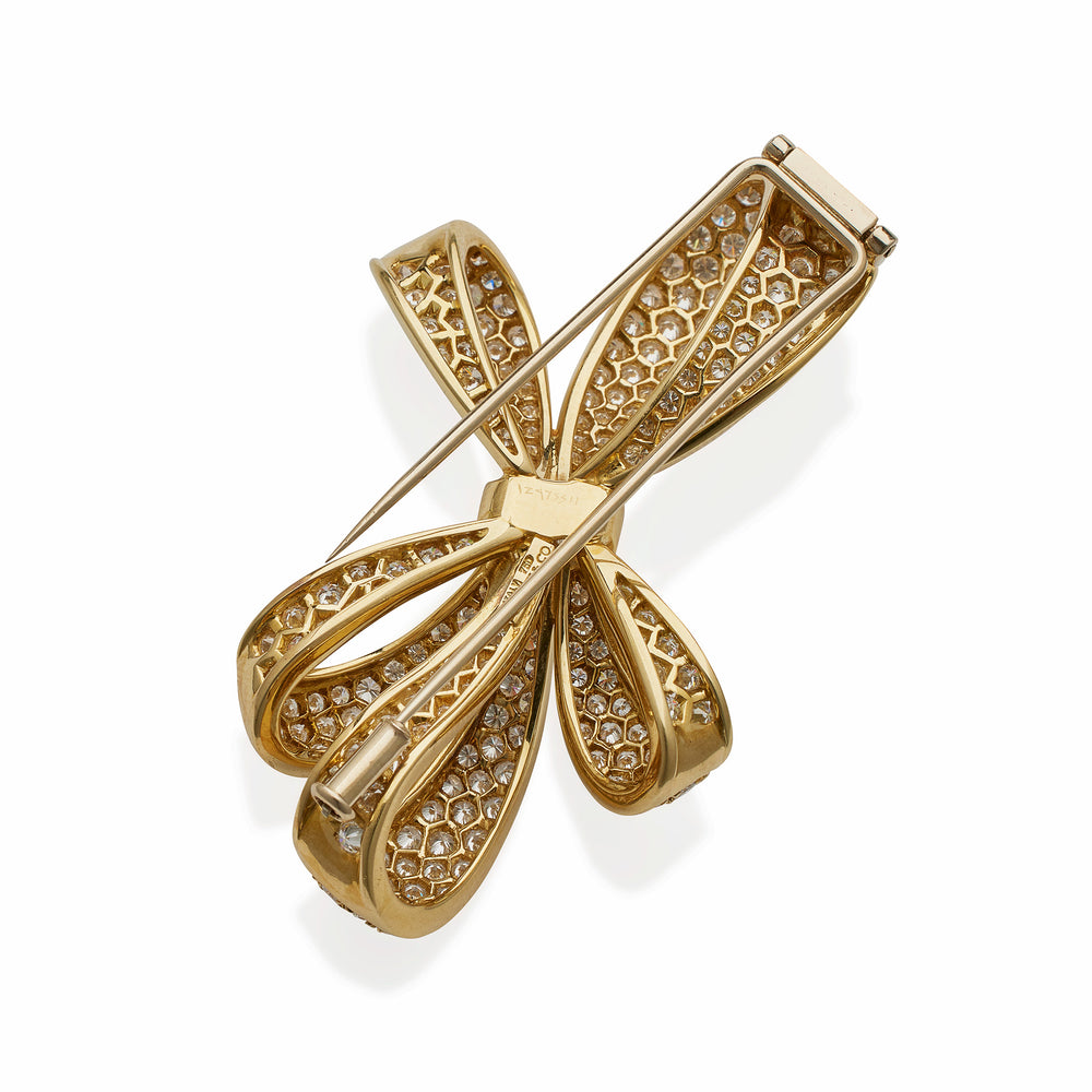 
                      
                        Macklowe Gallery Tiffany & Co. Diamond Bow Brooch
                      
                    