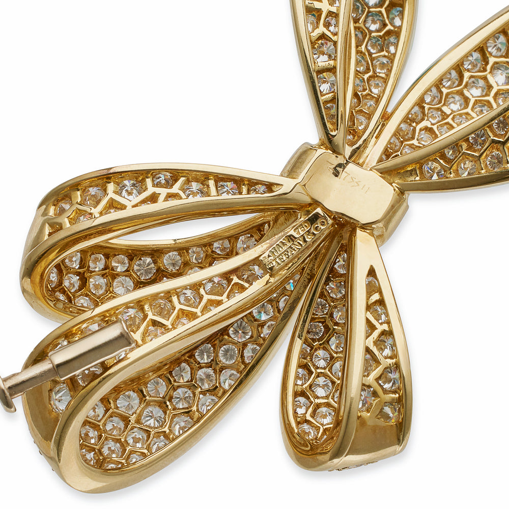 
                      
                        Macklowe Gallery Tiffany & Co. Diamond Bow Brooch
                      
                    