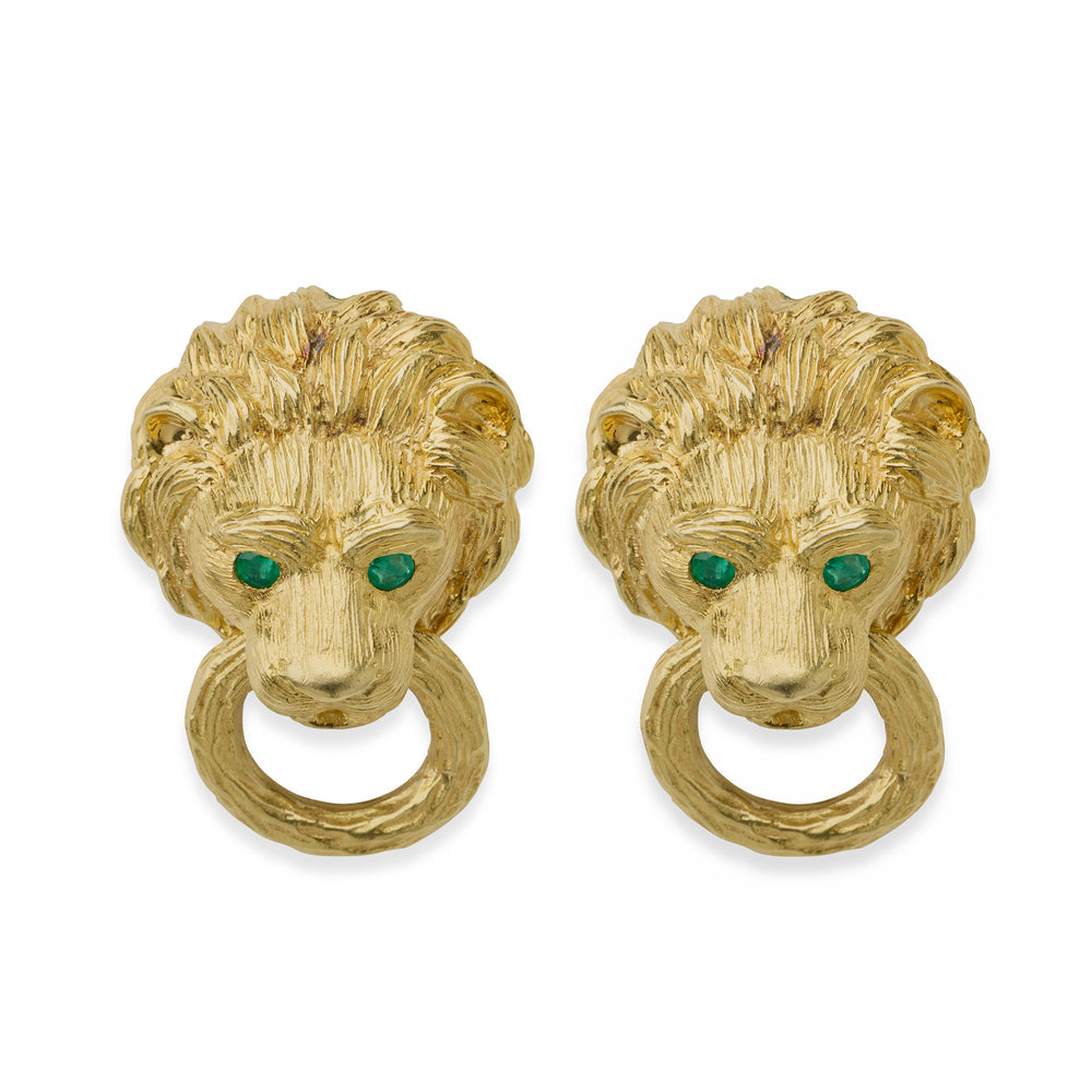 Macklowe Gallery Van Cleef & Arpels Lion Earrings