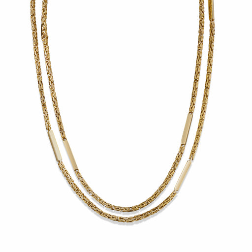 Macklowe Gallery Chaumet Paris 18K Gold Long Chain Necklace