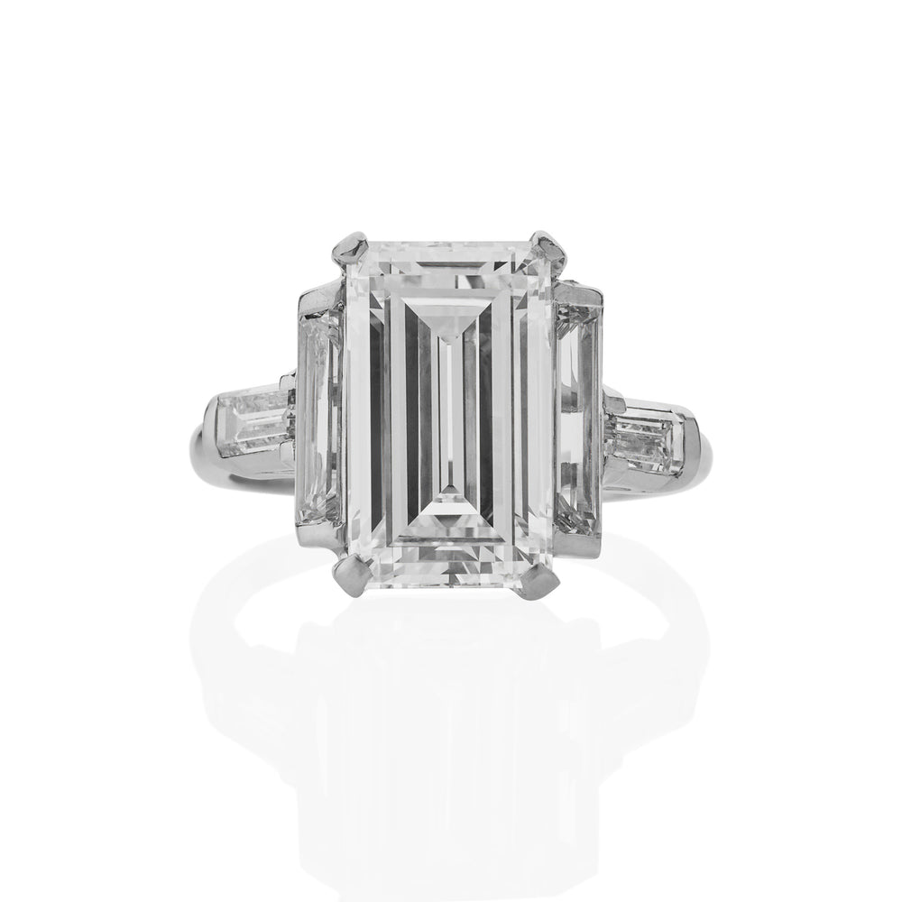 
                      
                        Macklowe Gallery Emerald-cut Diamond Solitaire Ring
                      
                    