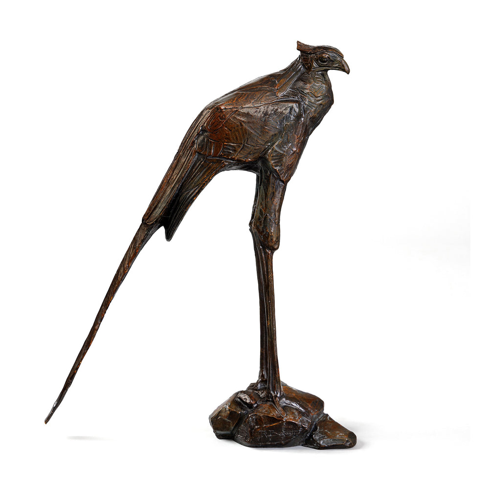 
                      
                        Macklowe Gallery Rembrandt Bugatti "Female Secretary Bird (Serpentaire femelle)" Bronze Sculpture
                      
                    