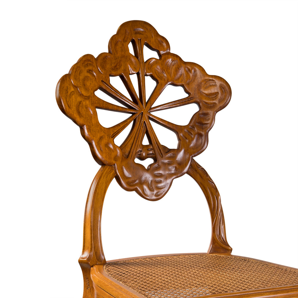 
                      
                        Macklowe Gallery Émile Gallé Pair of "Ombelle" Side Chair
                      
                    