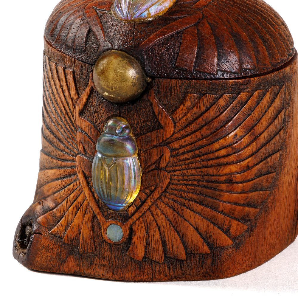 
                      
                        Macklowe Gallery Tiffany Studios New York "Scarab" Humidor Box 
                      
                    