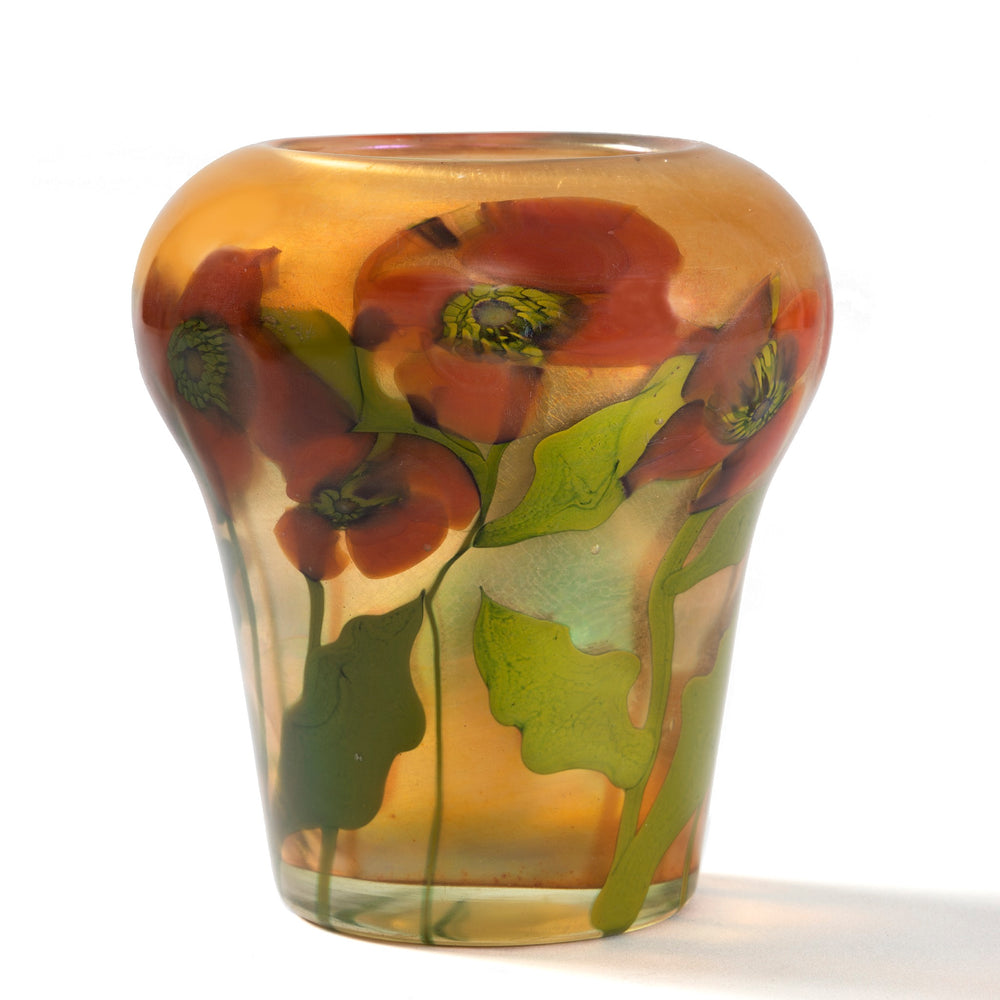 
                      
                        Macklowe Gallery Tiffany Studios New York "Poppy" Paperweight Vase
                      
                    