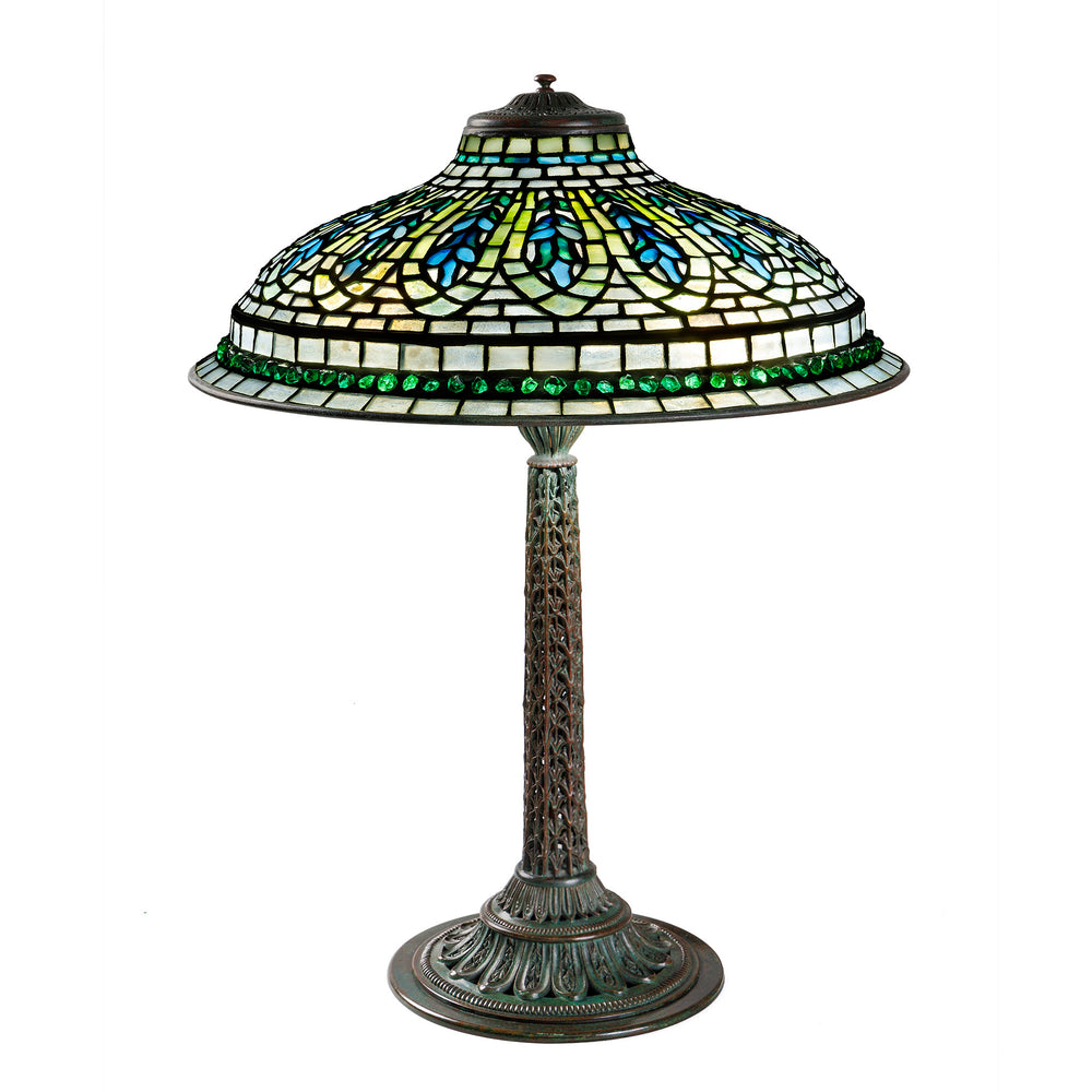 
                      
                        Macklowe Gallery Tiffany Studios New York "Gentian" Flared Table Lamp
                      
                    