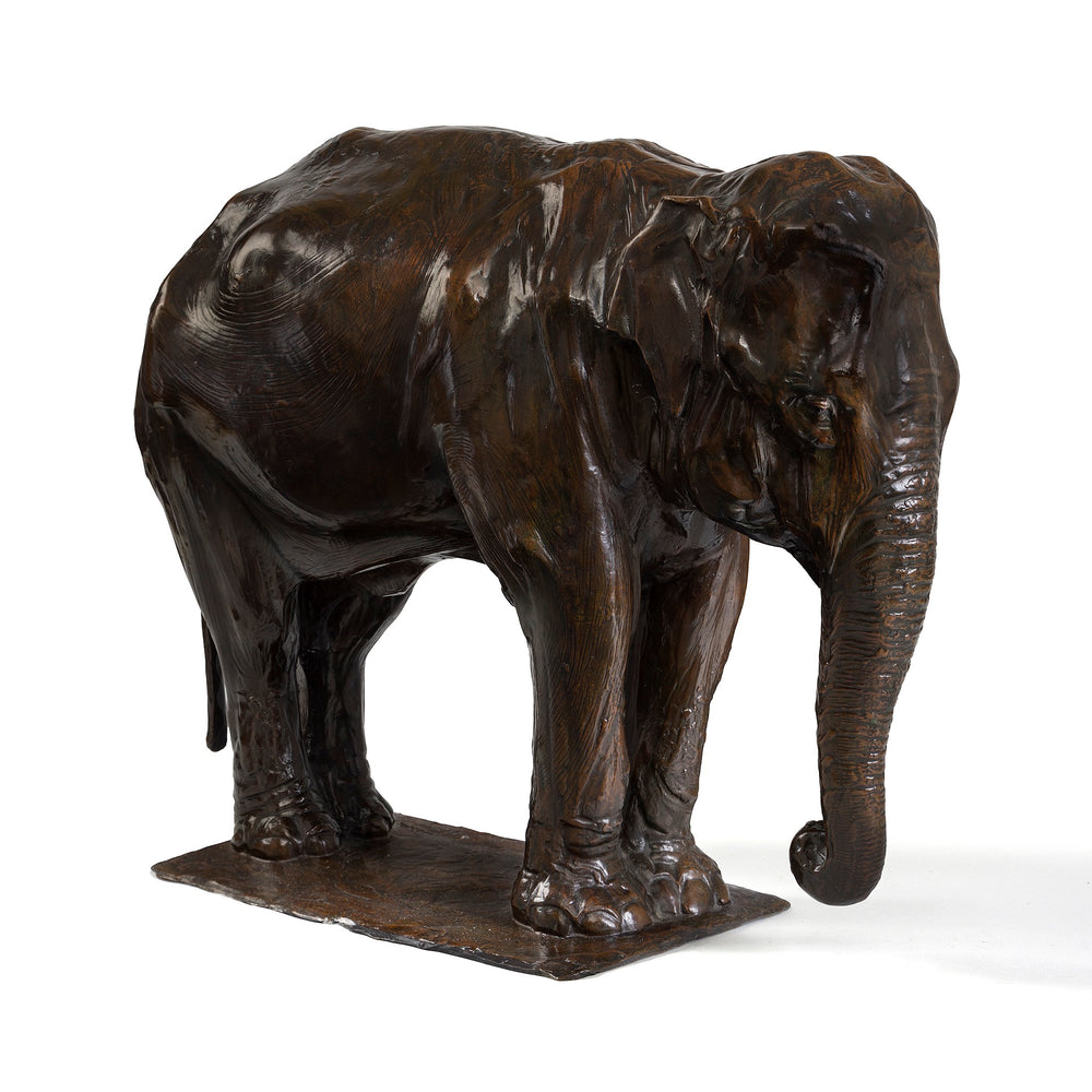 
                      
                        Macklowe Gallery Rembrandt Bugatti "Indian Elephant in Repose (Éléphant de l'Inde au repos)" Bronze Sculpture
                      
                    