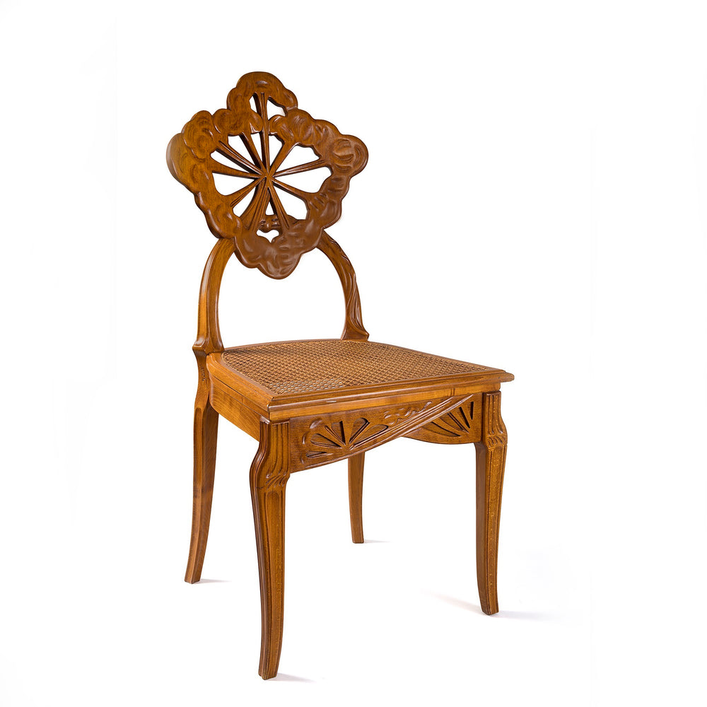 
                      
                        Macklowe Gallery Émile Gallé Pair of "Ombelle" Side Chair
                      
                    