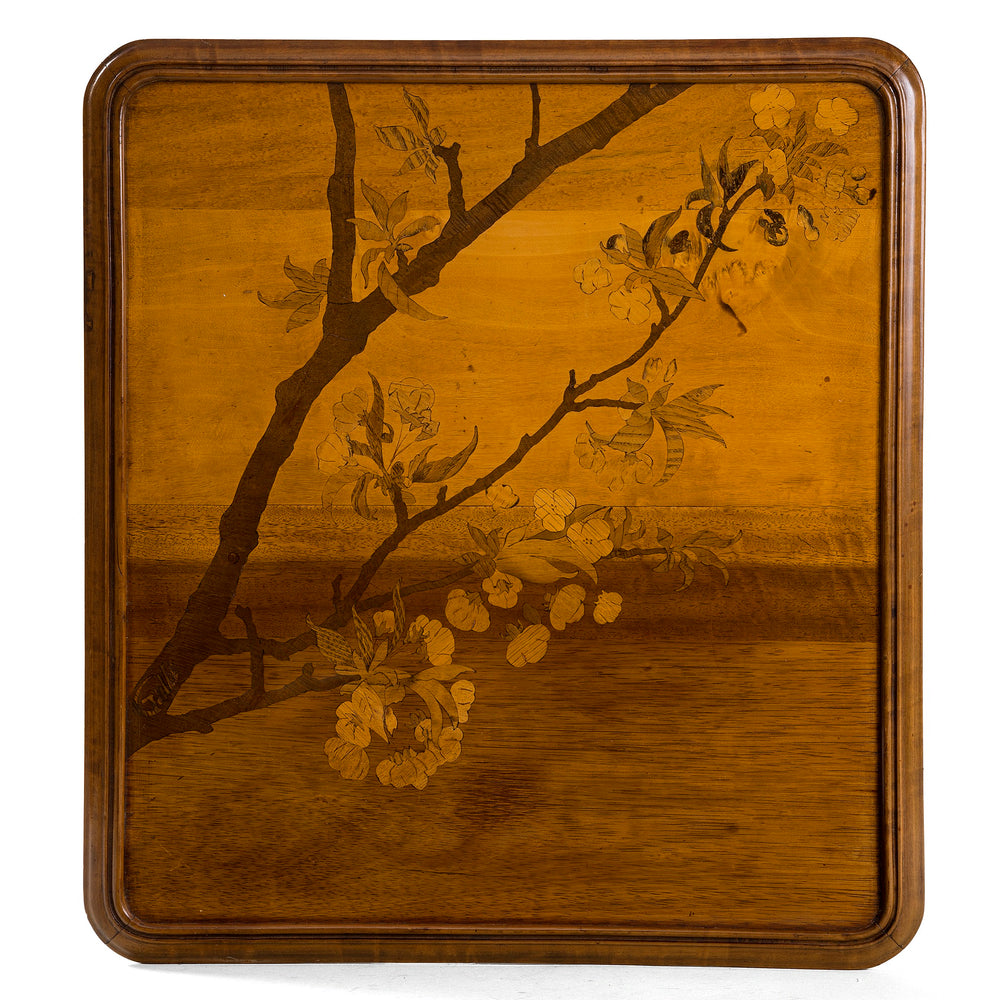 
                      
                        Macklowe Gallery Émile Gallé "Apple Blossom" Marquetry Table
                      
                    