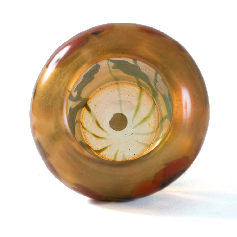 
                      
                        Macklowe Gallery Tiffany Studios New York "Poppy" Paperweight Vase
                      
                    