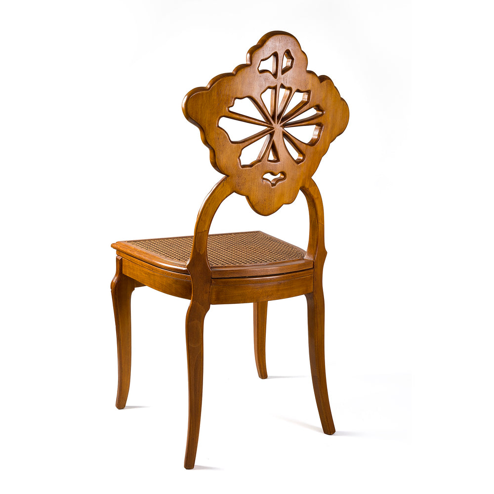 Macklowe Gallery Émile Gallé Pair of "Ombelle" Side Chair