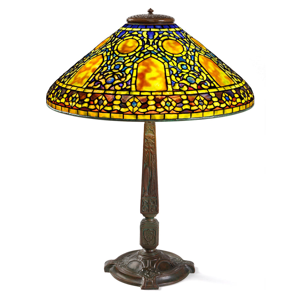 
                      
                        Macklowe Gallery Tiffany Studios New York "Russian" Table Lamp
                      
                    