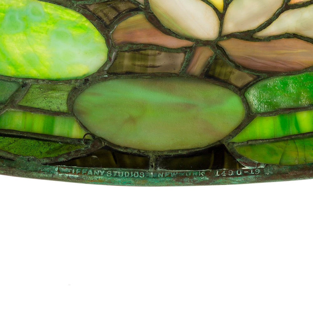 
                      
                        Macklowe Gallery Tiffany Studios New York “Flowering Water Lily” Table Lamp
                      
                    