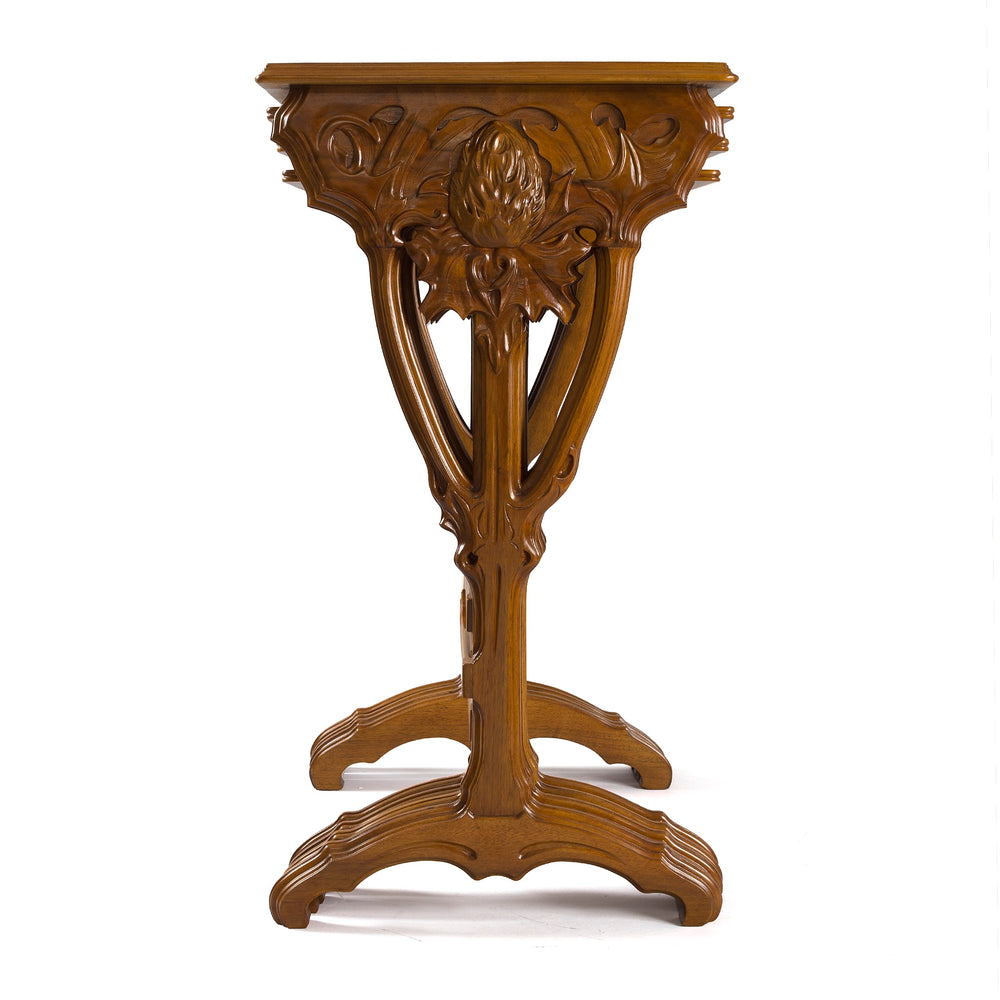 
                      
                        Macklowe Gallery Émile Gallé Set of Four "Sunflower and Thistle" Nesting Tables
                      
                    