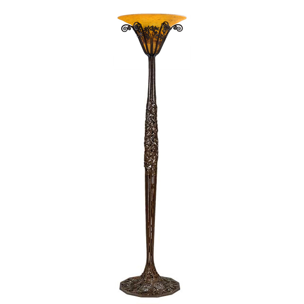 
                      
                        Macklowe Gallery Edgar Brandt "Les Roses" Floor Lamp
                      
                    