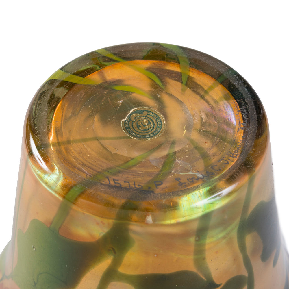 
                      
                        Macklowe Gallery Tiffany Studios New York "Poppy" Paperweight Vase
                      
                    