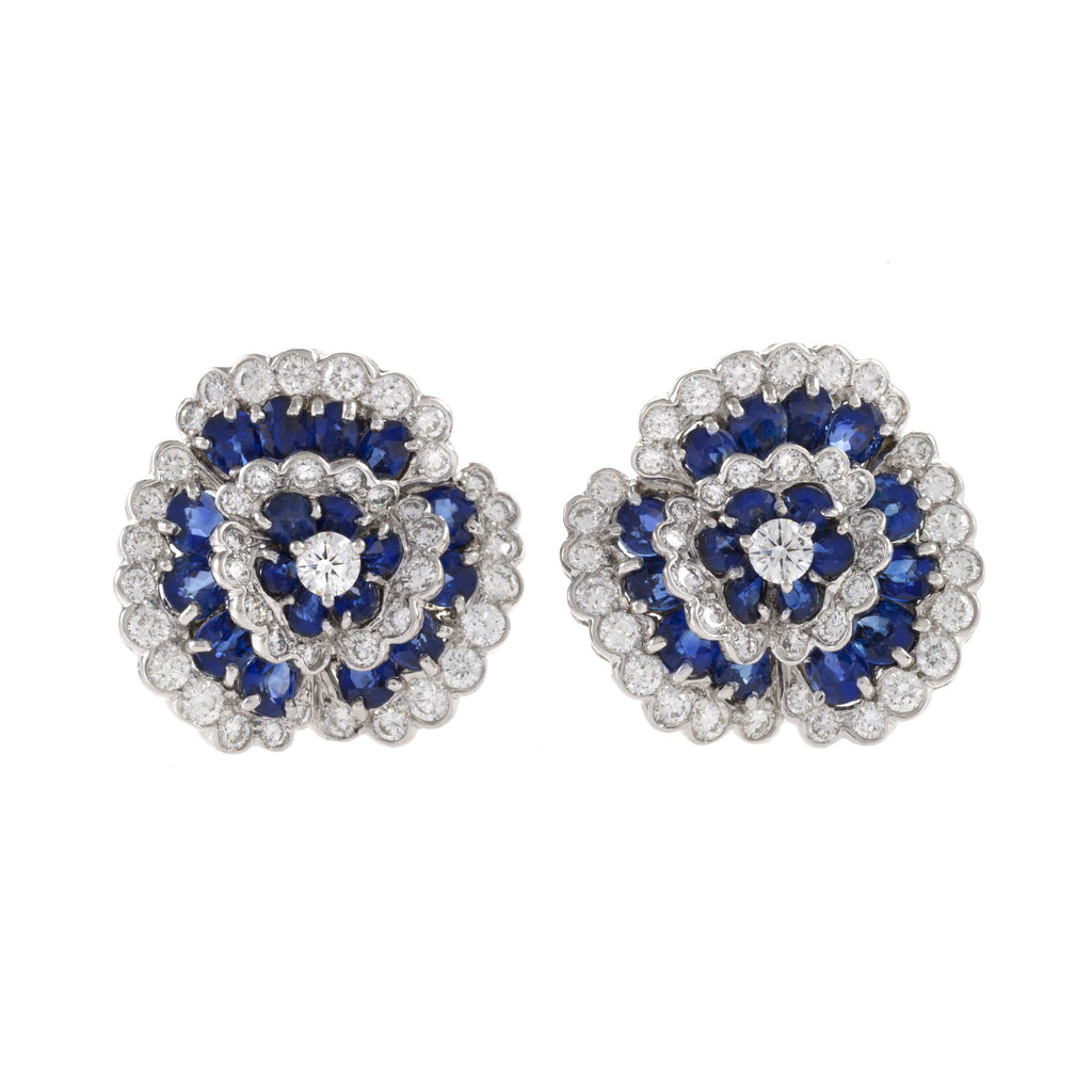 Macklowe Gallery  Van Cleef & Arpels “Camellia” Earrings